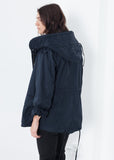 Marquee Coat in Steel