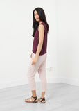 Silk Drop Crotch Pant